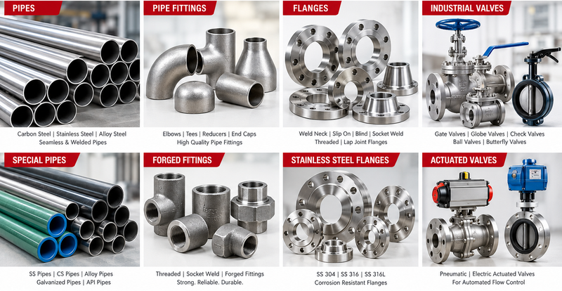 VEPIOX industrial pipes, fittings and valves